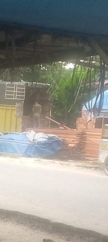 Kayu Olahan Diduga Asal Sumbar Turun di Desa Tarai Bangun, Diduga Milik B 